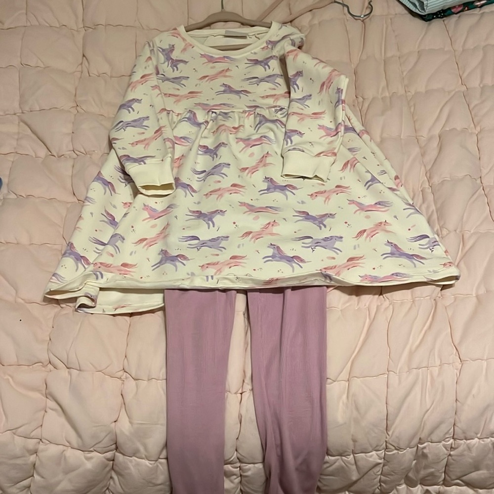 Unicorn pant and tunic set